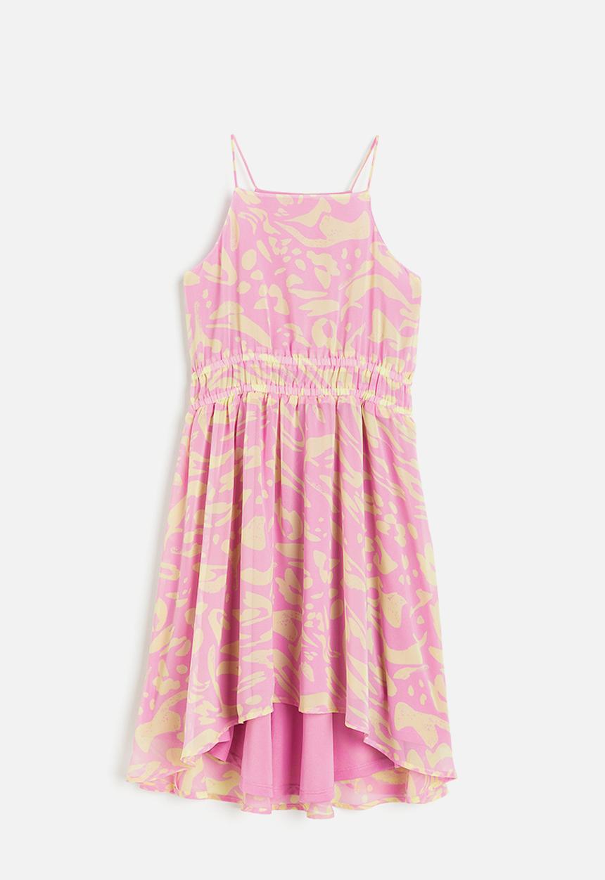 H&M - Patterned dress - pink patterned 