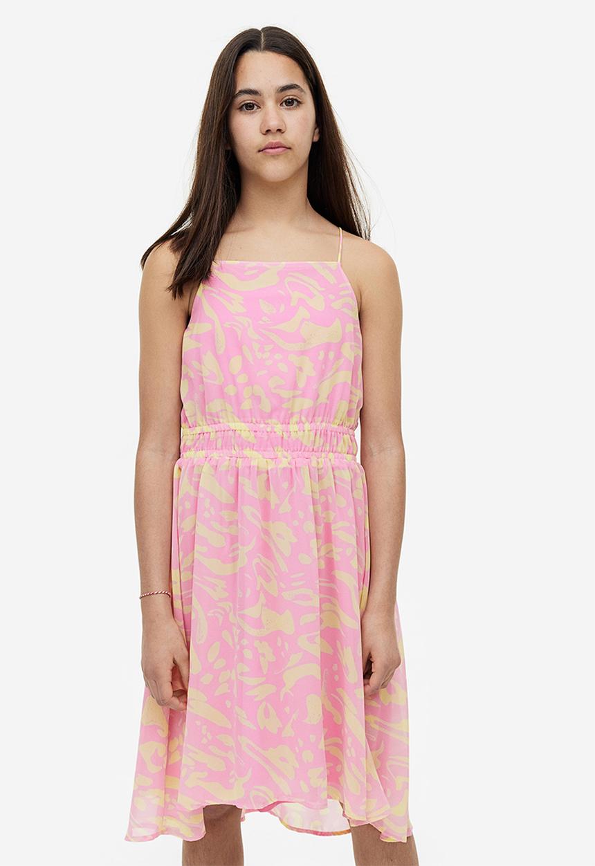 H&M - Patterned dress - pink patterned 