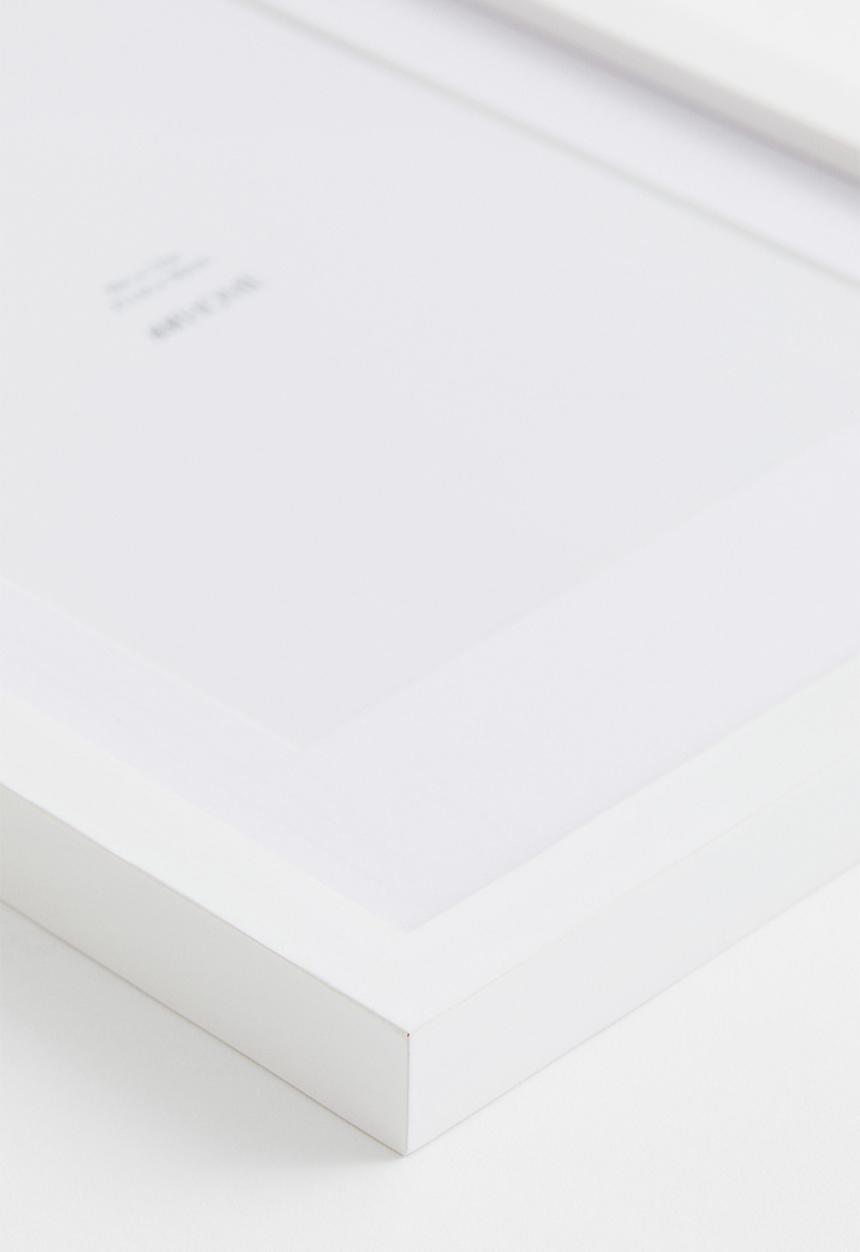 H&M - Wooden frame - white