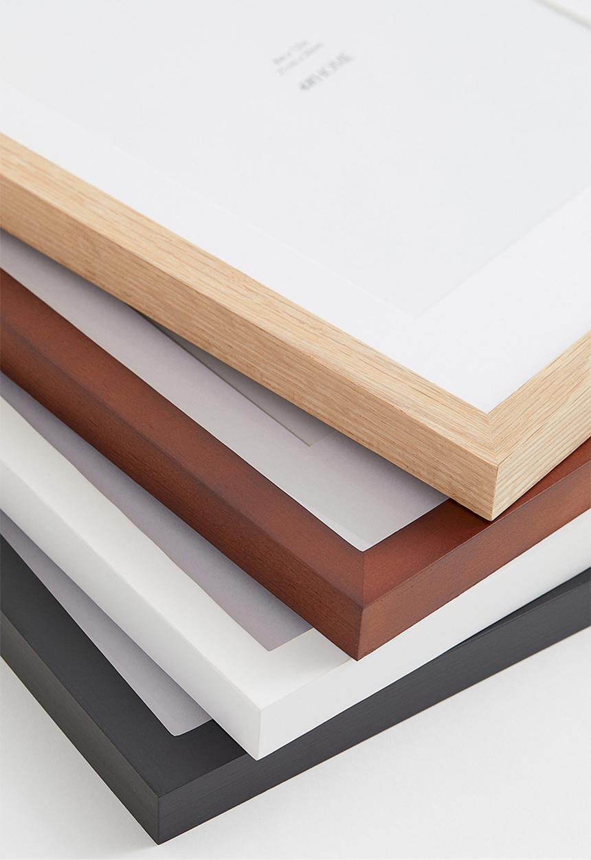 H&M - Wooden frame - white