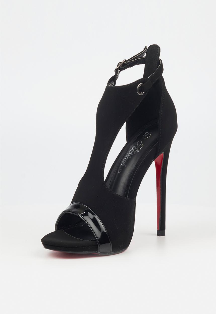Miss Black - Bou 3 stiletto heel - black