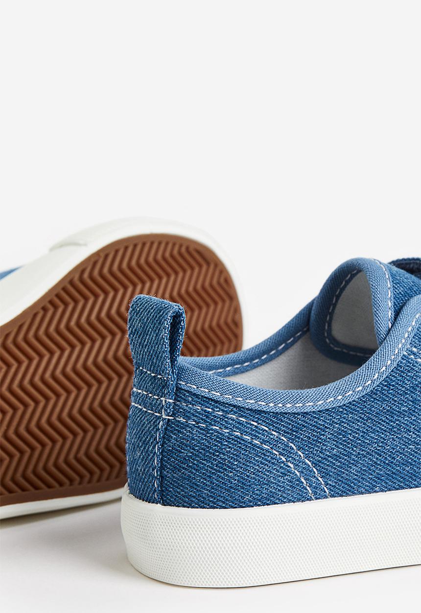 H&M - Canvas trainers -  denim blue