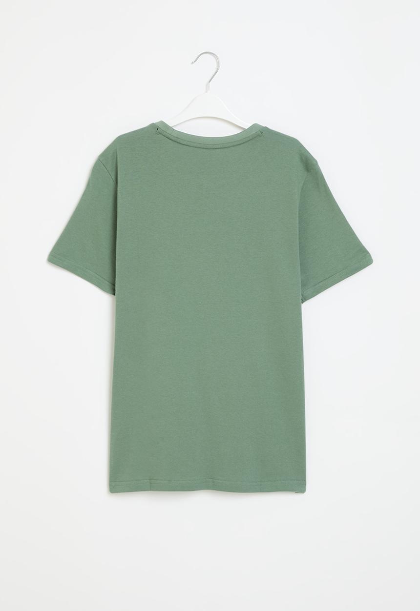 PUMA - Ess logo tee b - eucalyptus