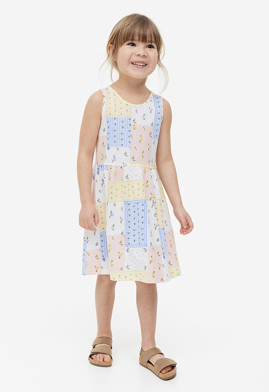 H&M - Patterned cotton dress - multi