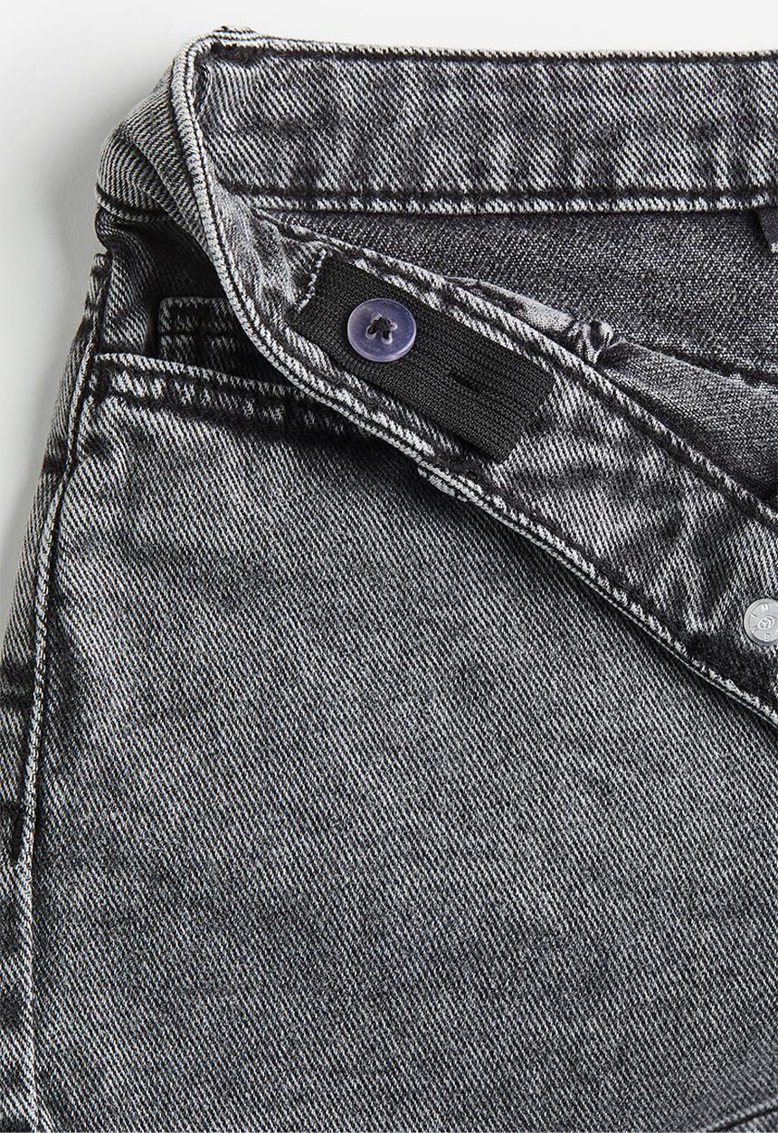 H&M - Relaxed fit high shorts - black