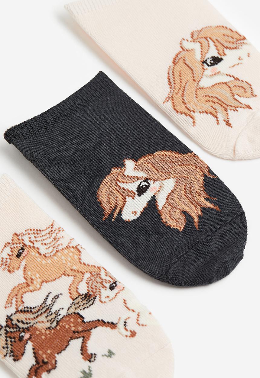 H&M - 7-pack trainer socks - multi 