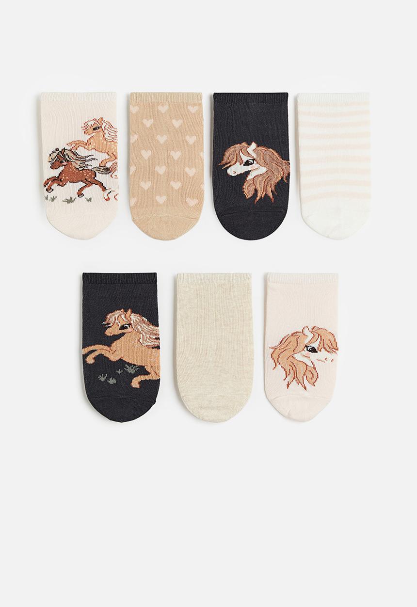 H&M - 7-pack trainer socks - multi 