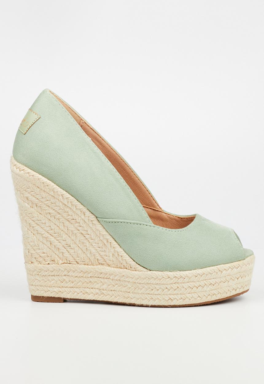 Miss Black - Moniker 5 wedge heel - sage