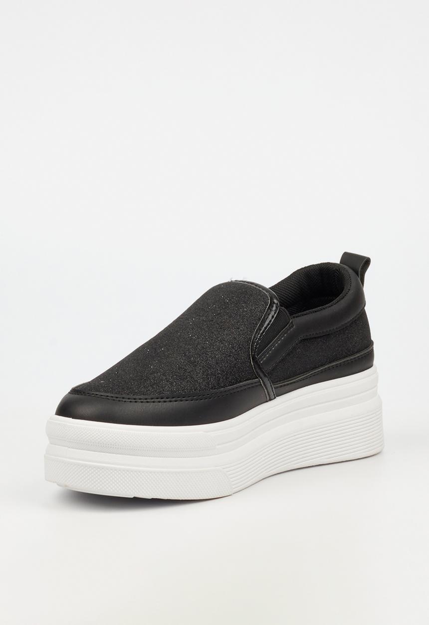 Miss Black - Swish 1 flatform - black