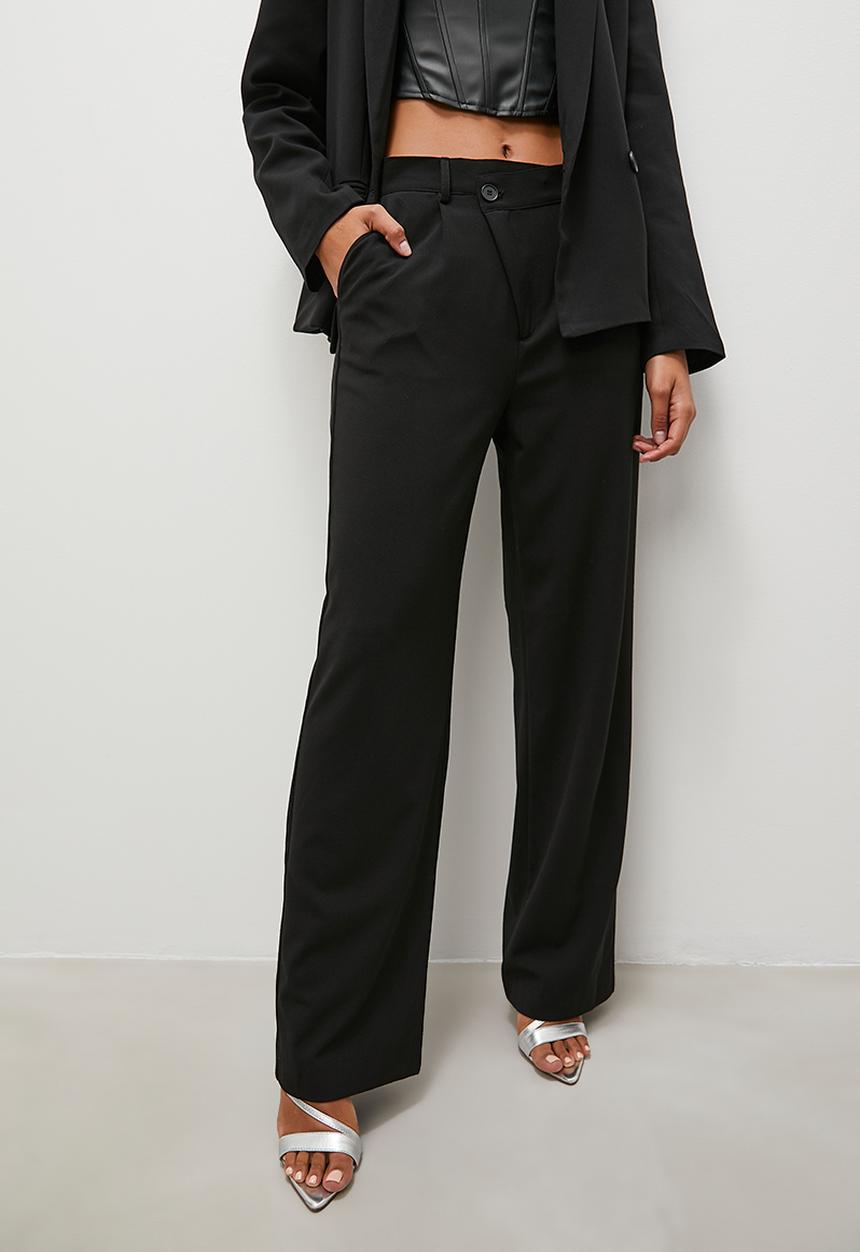 Superbalist - Co-ord straight leg trouser - black