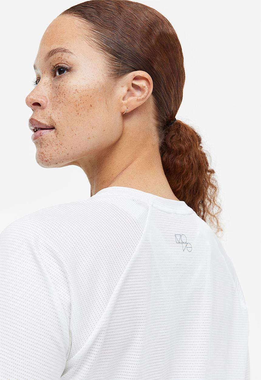 H&M - Drymove™ sports top - white