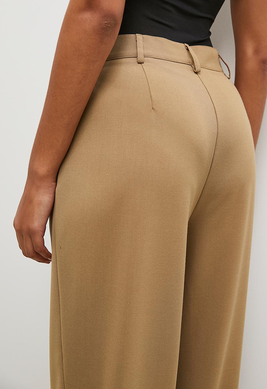 Superbalist -  Co-ord straight leg trouser - tan