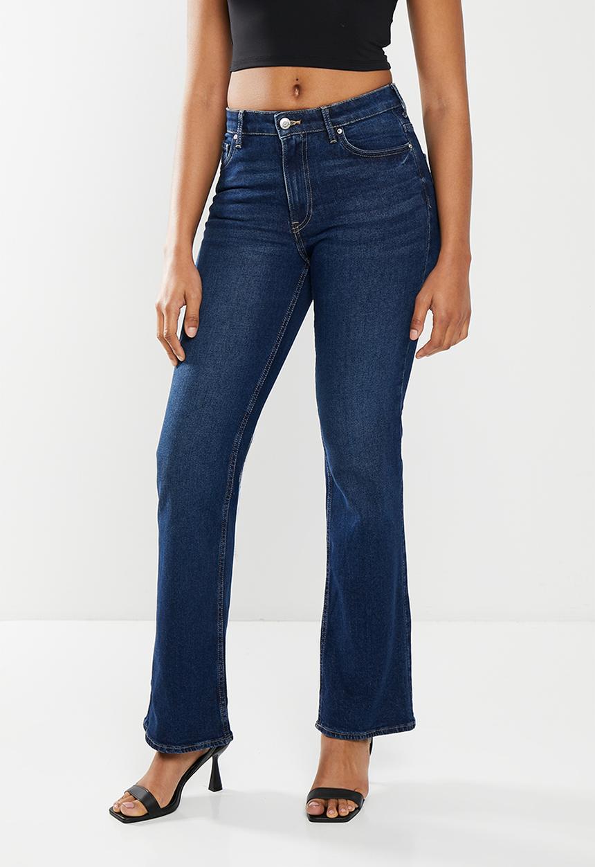H&M - Bootcut high jeans - blue