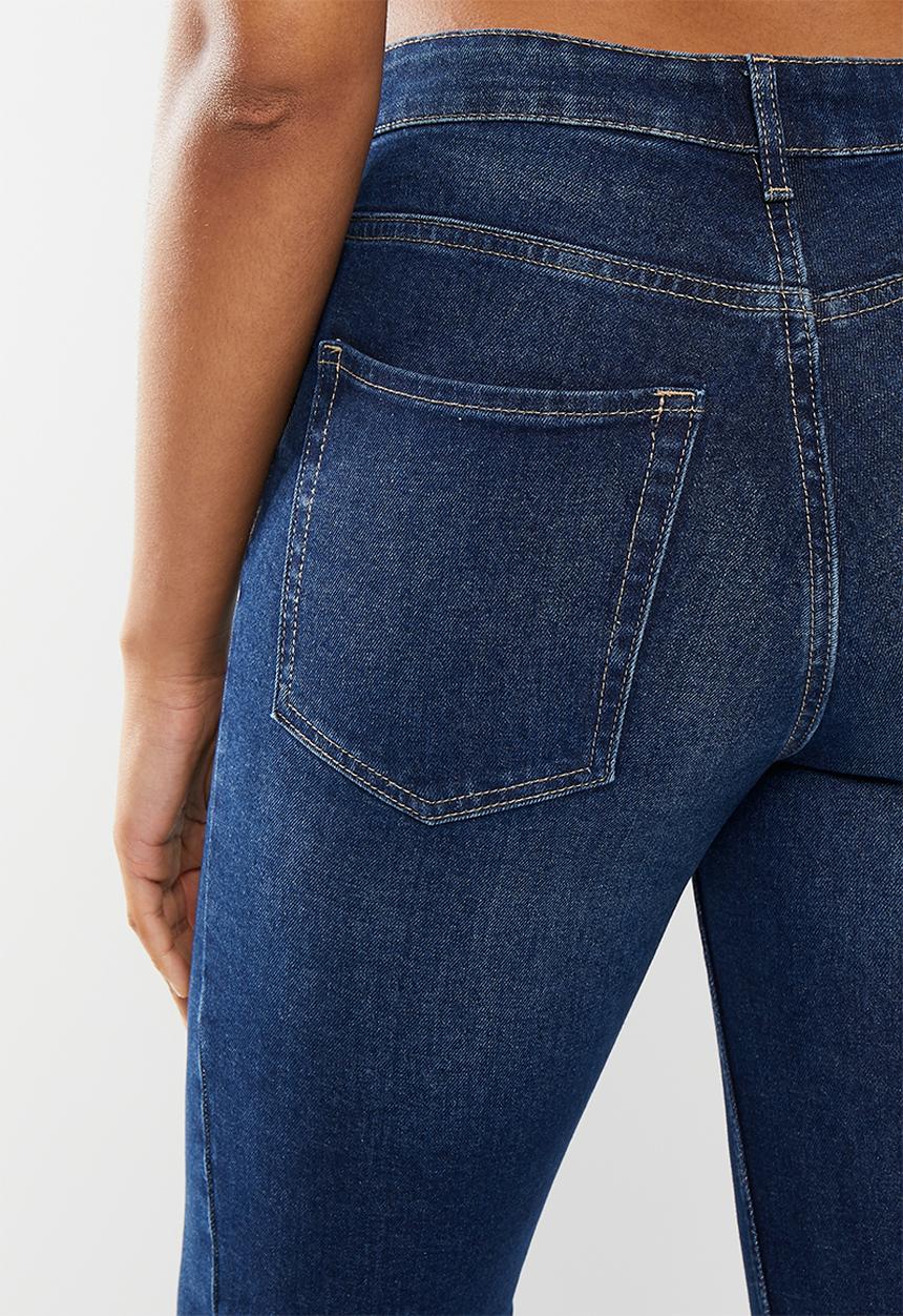 H&M - Bootcut high jeans - blue