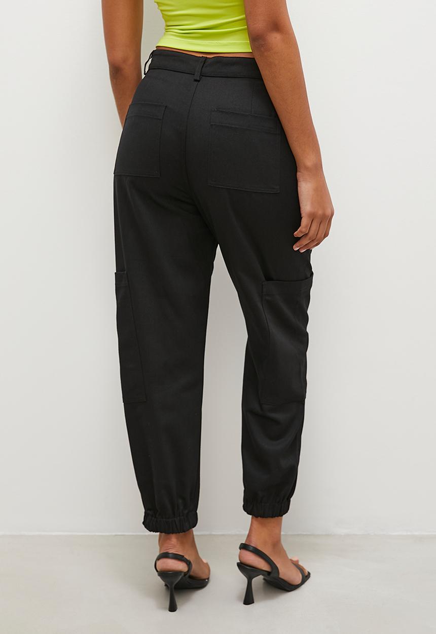 Superbalist - Relaxed cargo - black