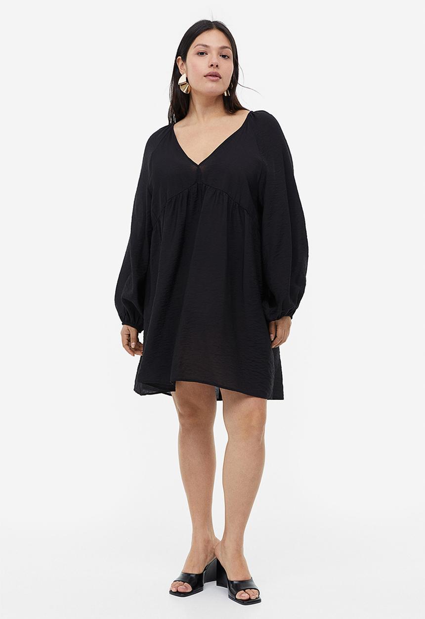 H&M - A-line dress - black
