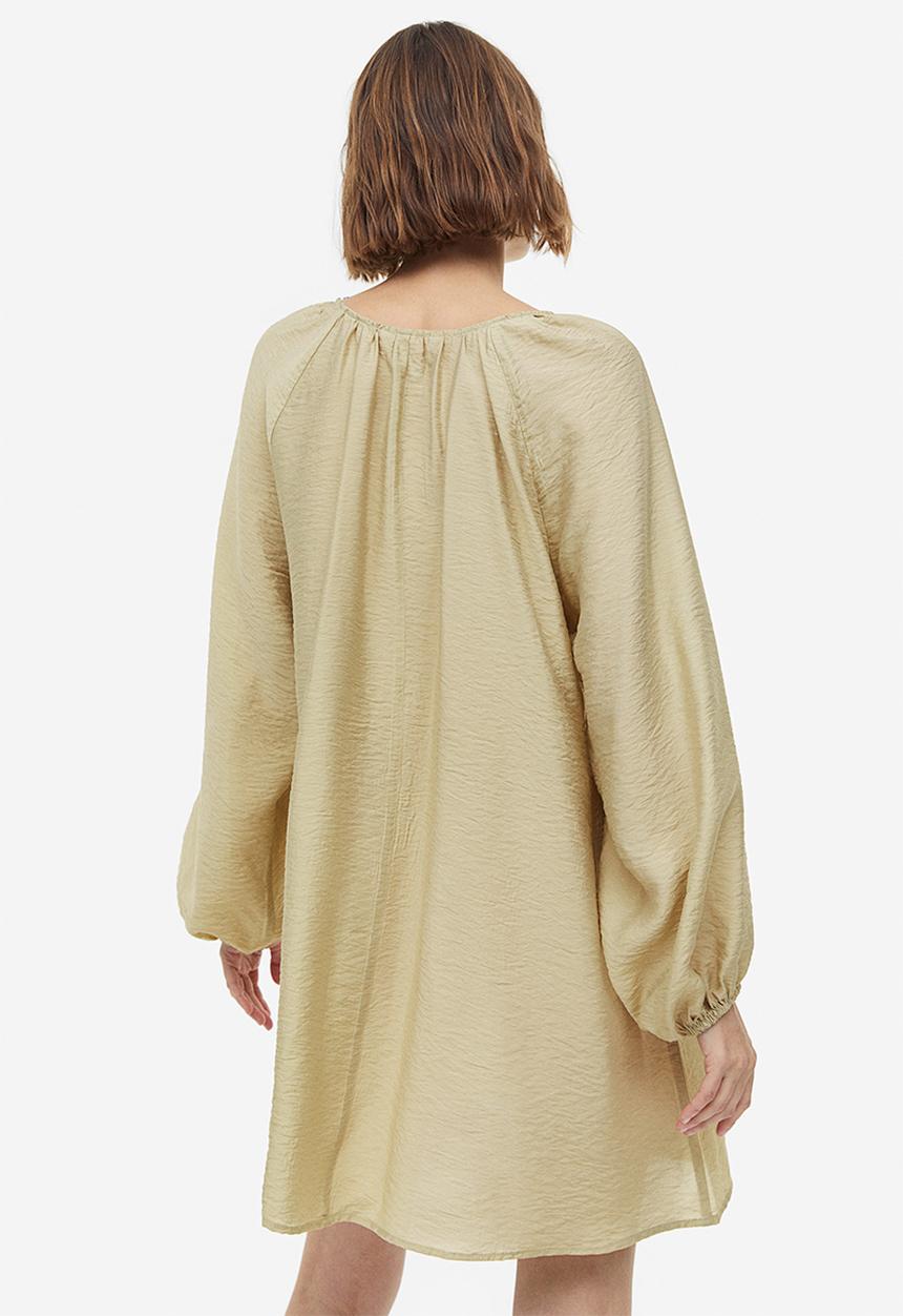 H&M - A-line dress  - light beige