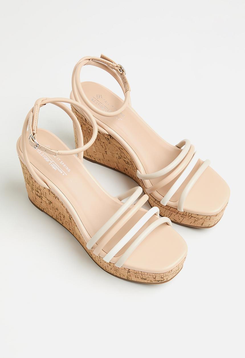 Call It Spring - Leema wedge heel - other beige