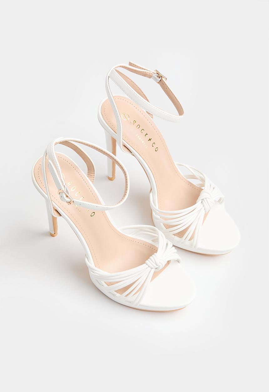 Rock & Co - Vegas 5 stiletto heel - white