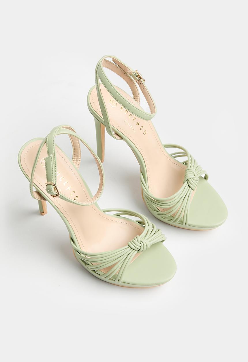 Rock & Co - Vegas 5 stiletto heel - sage