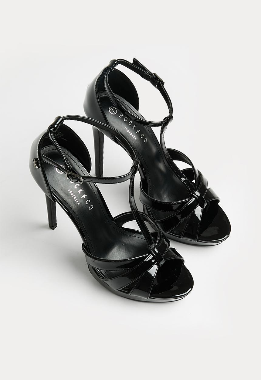Rock & Co - Vegas 2 stiletto heel - black