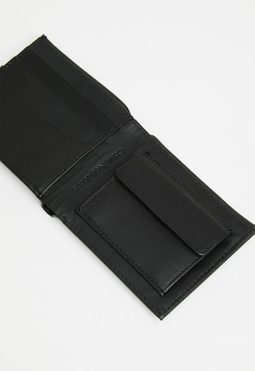 Calvin Klein - Monogram soft bifold w/coin aop - mono allover