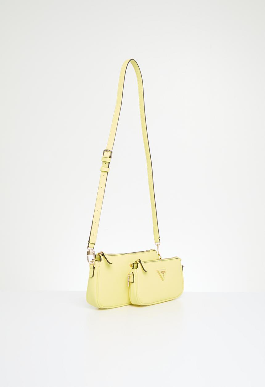 GUESS - Noelle dbl pouch crossbody - yellow