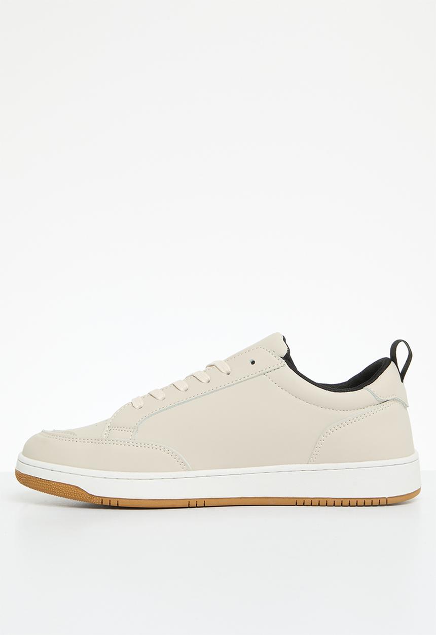 POLO - Zip sneaker - stone 
