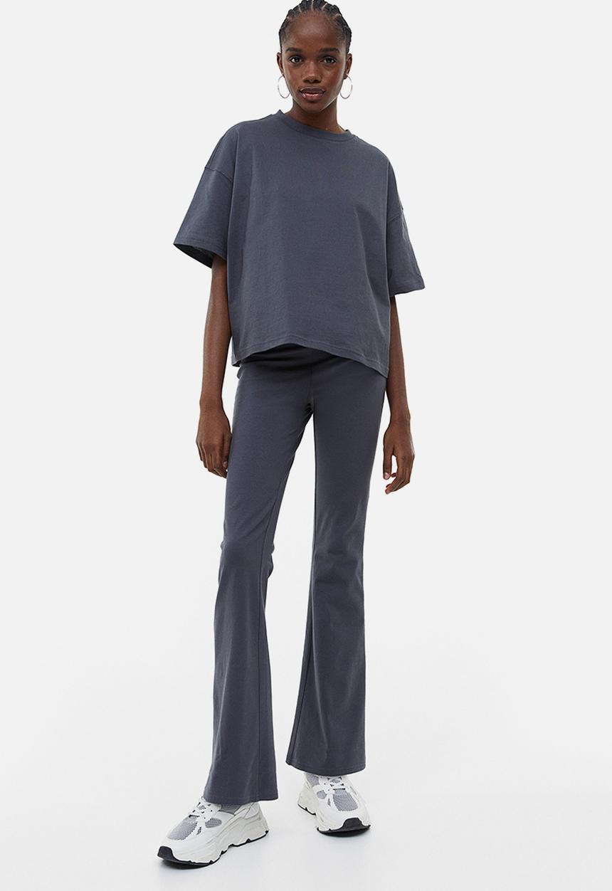 H&M - Oversized t-shirt - dark grey