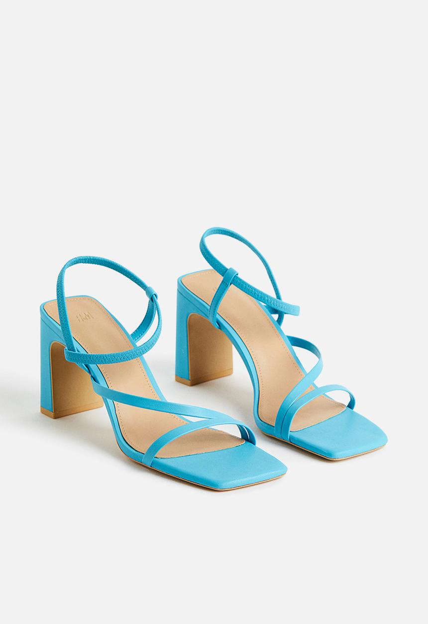 H&M - Heeled sandals - turquoise
