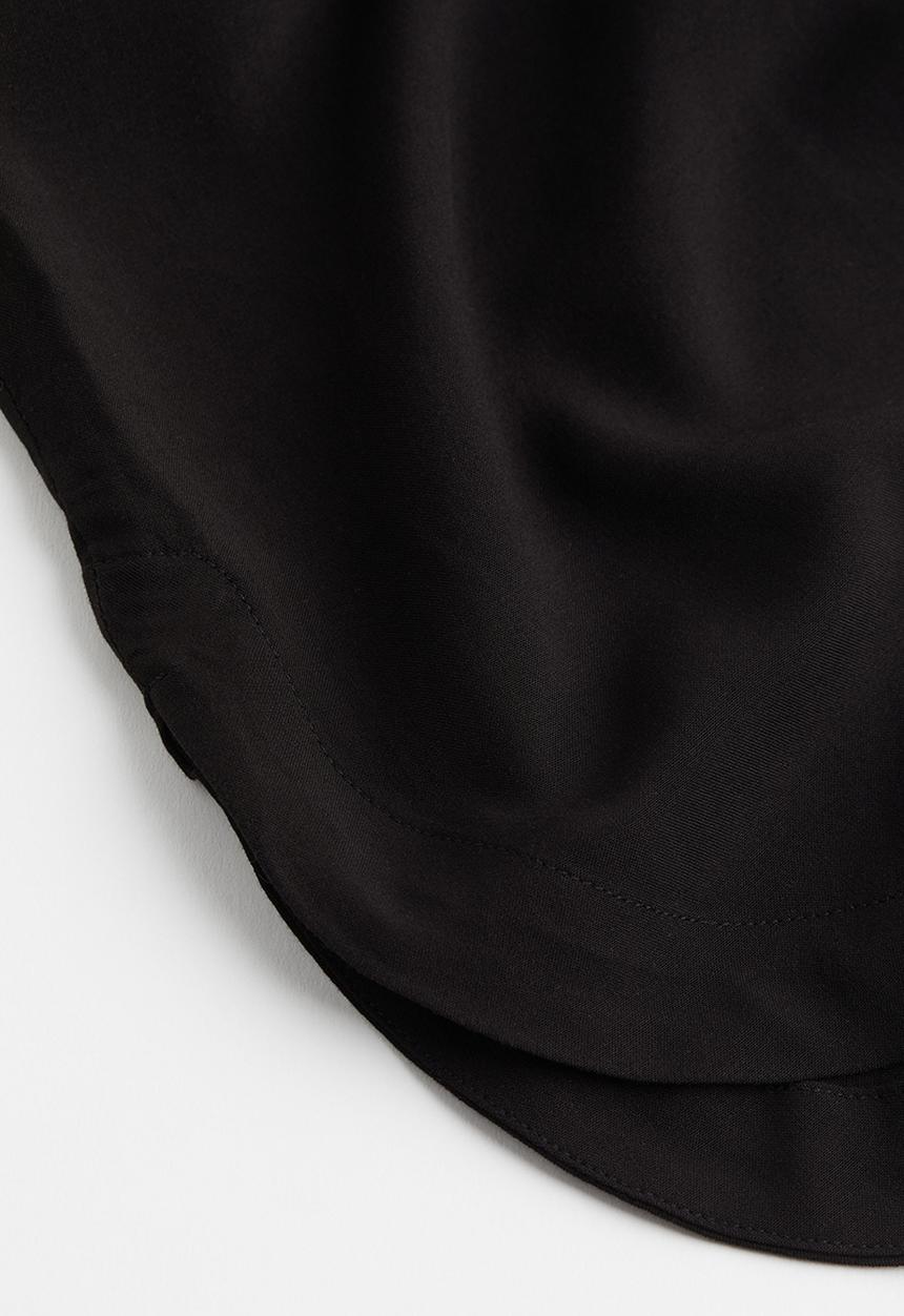 H&M - V-neck tunic - black