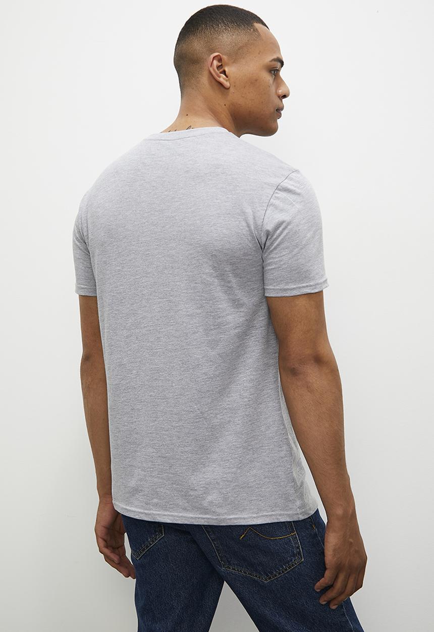 STYLE REPUBLIC - Crew neck graphic t-shirt - grey melange