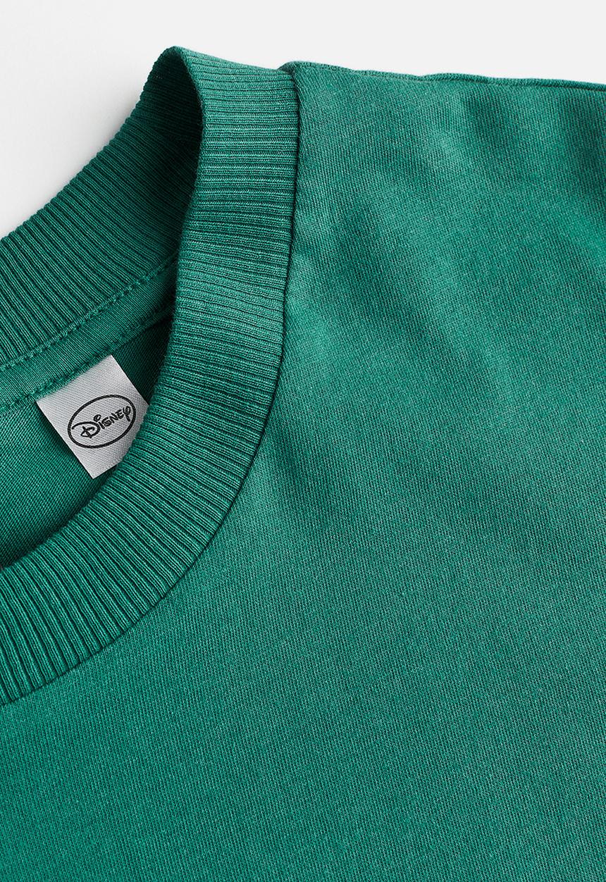 H&M - Oversized printed T-shirt - green