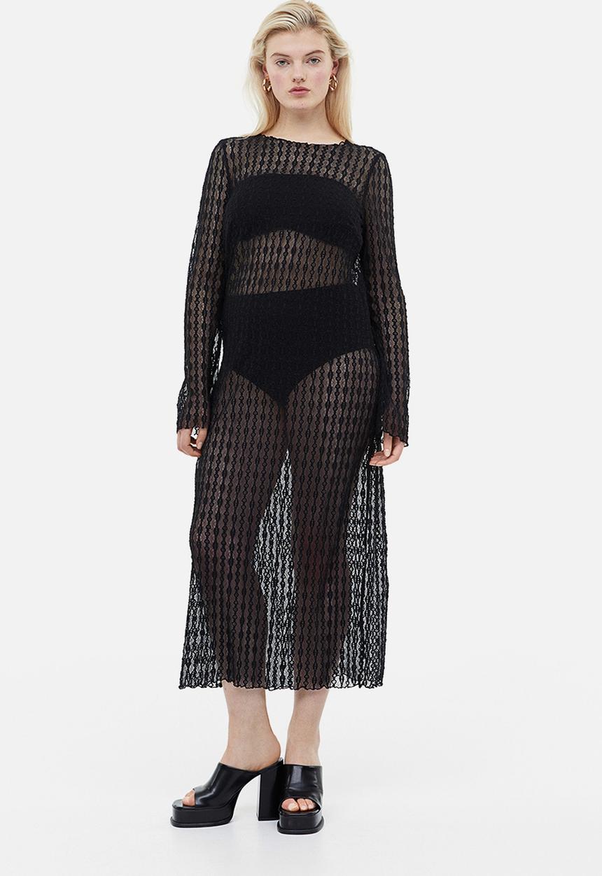 H&M - Lace dress - black