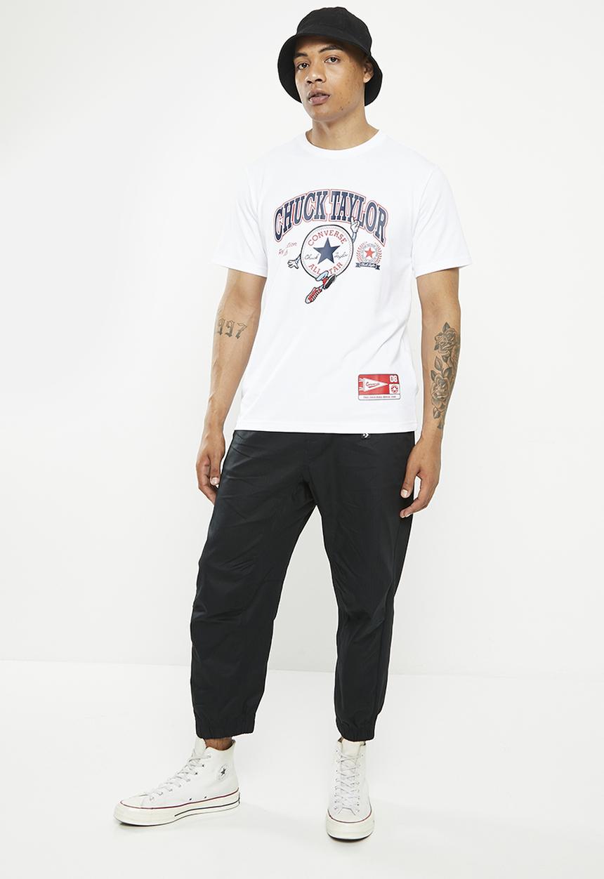 Converse - Elevated woven jogger - black