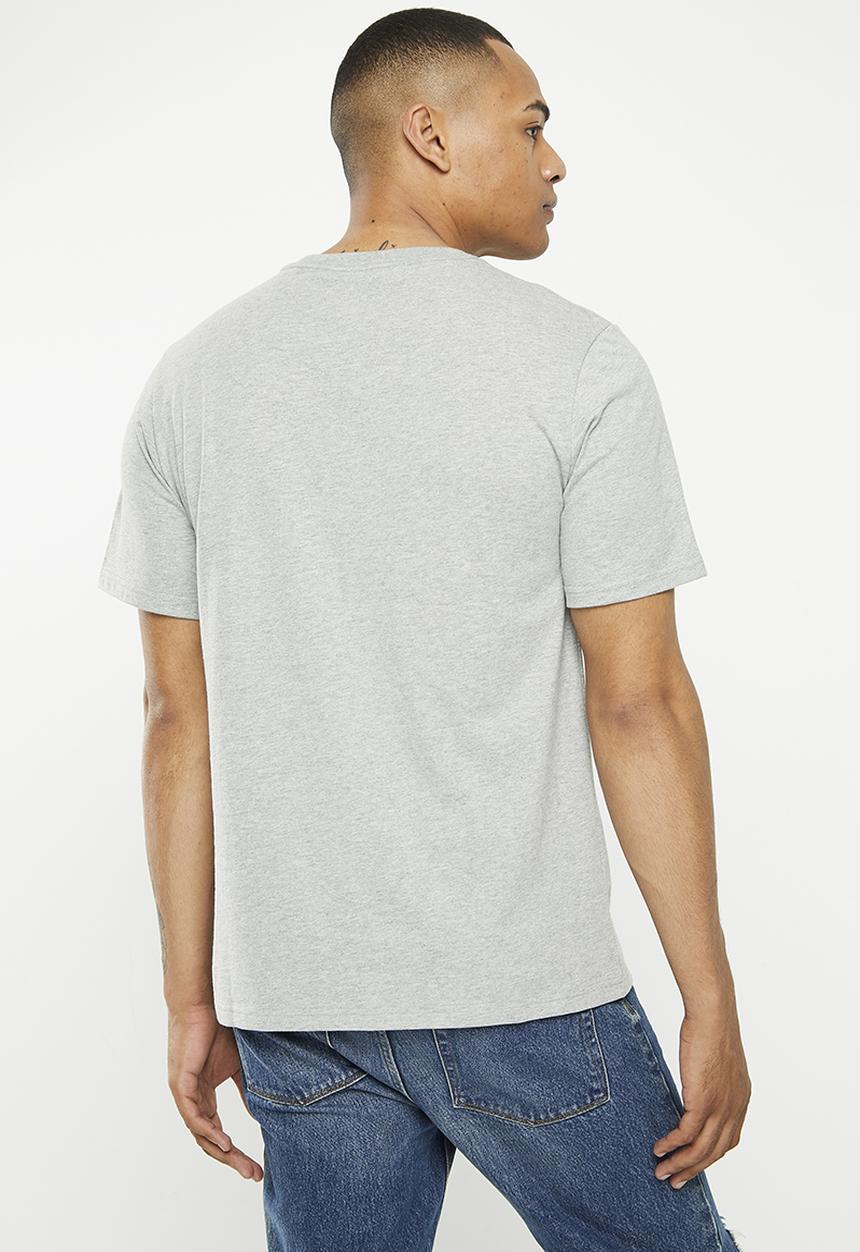 Converse - Chucks retro collegiate graphic T-shirt - light grey