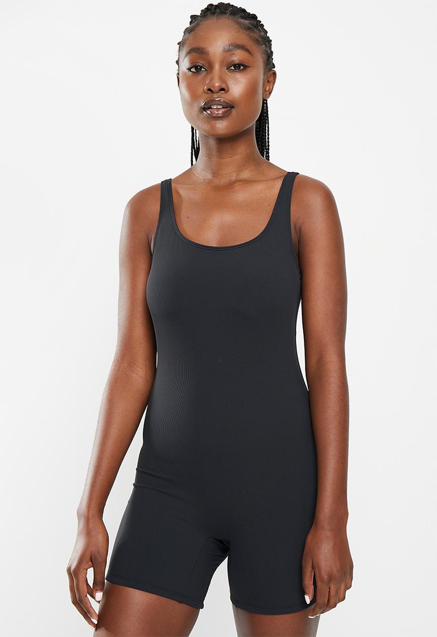 Roxy - Roxy pro one piece boyleg - anthracite