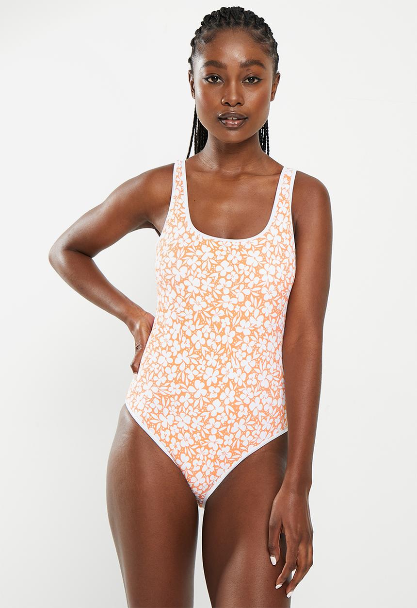 Roxy - Pretty one piece - tangerine pretty
