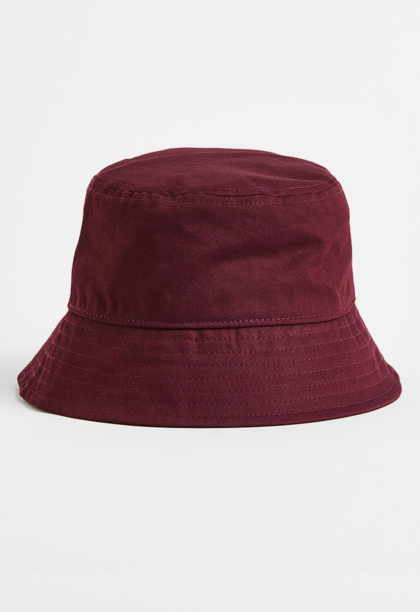 H&M - Cotton bucket hat - red