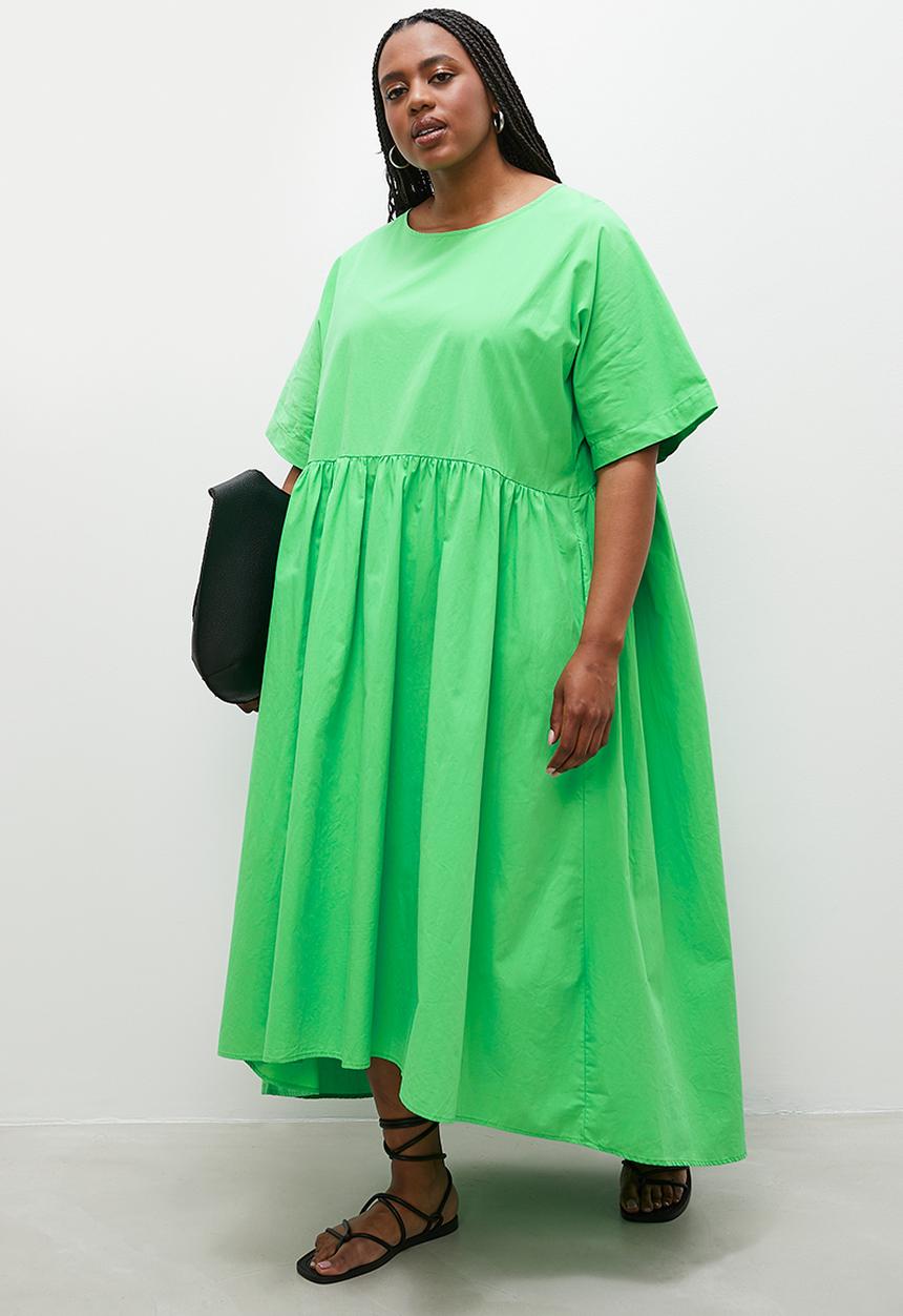 Superbalist - Combo babydoll dress - green