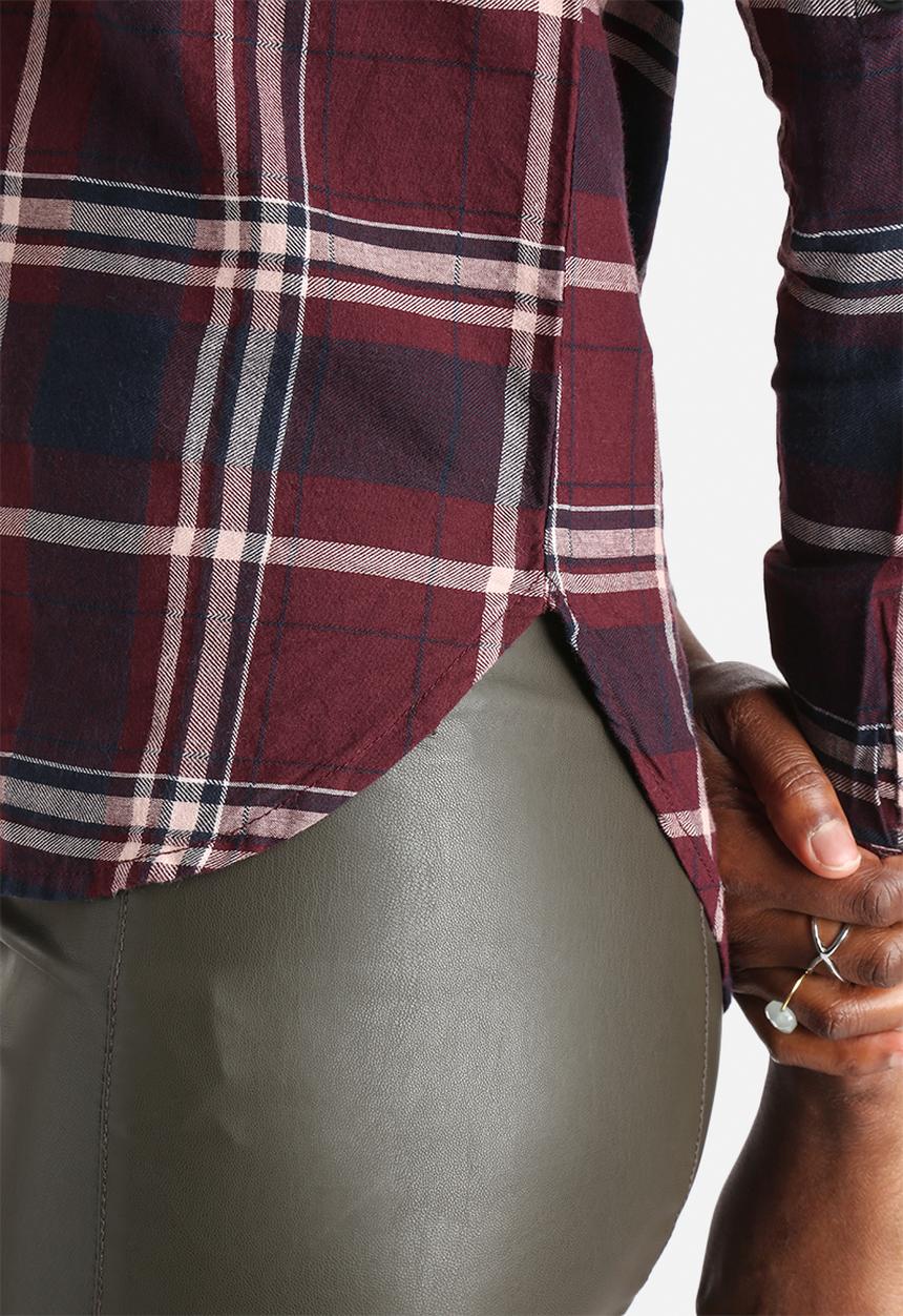 Jacqueline de Yong - Jordan Check Shirt