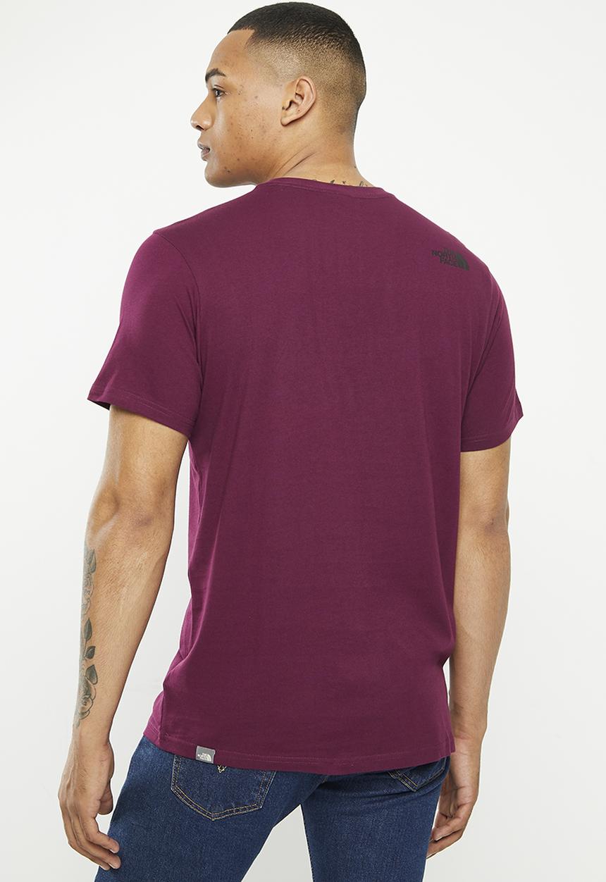 The North Face - M short sleeve easy tee - boysenberry 