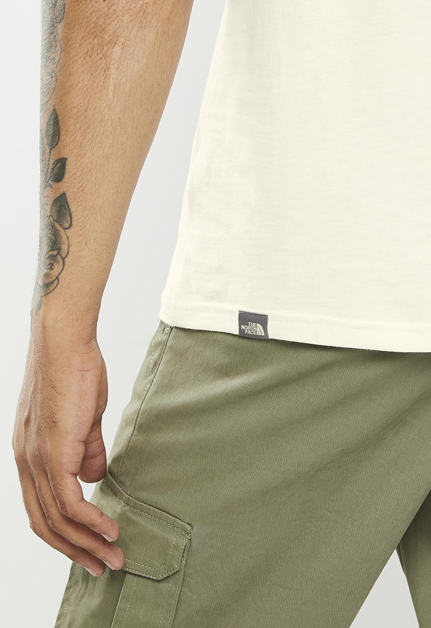 The North Face - M matterhorn face short sleeve tee - gardenia white