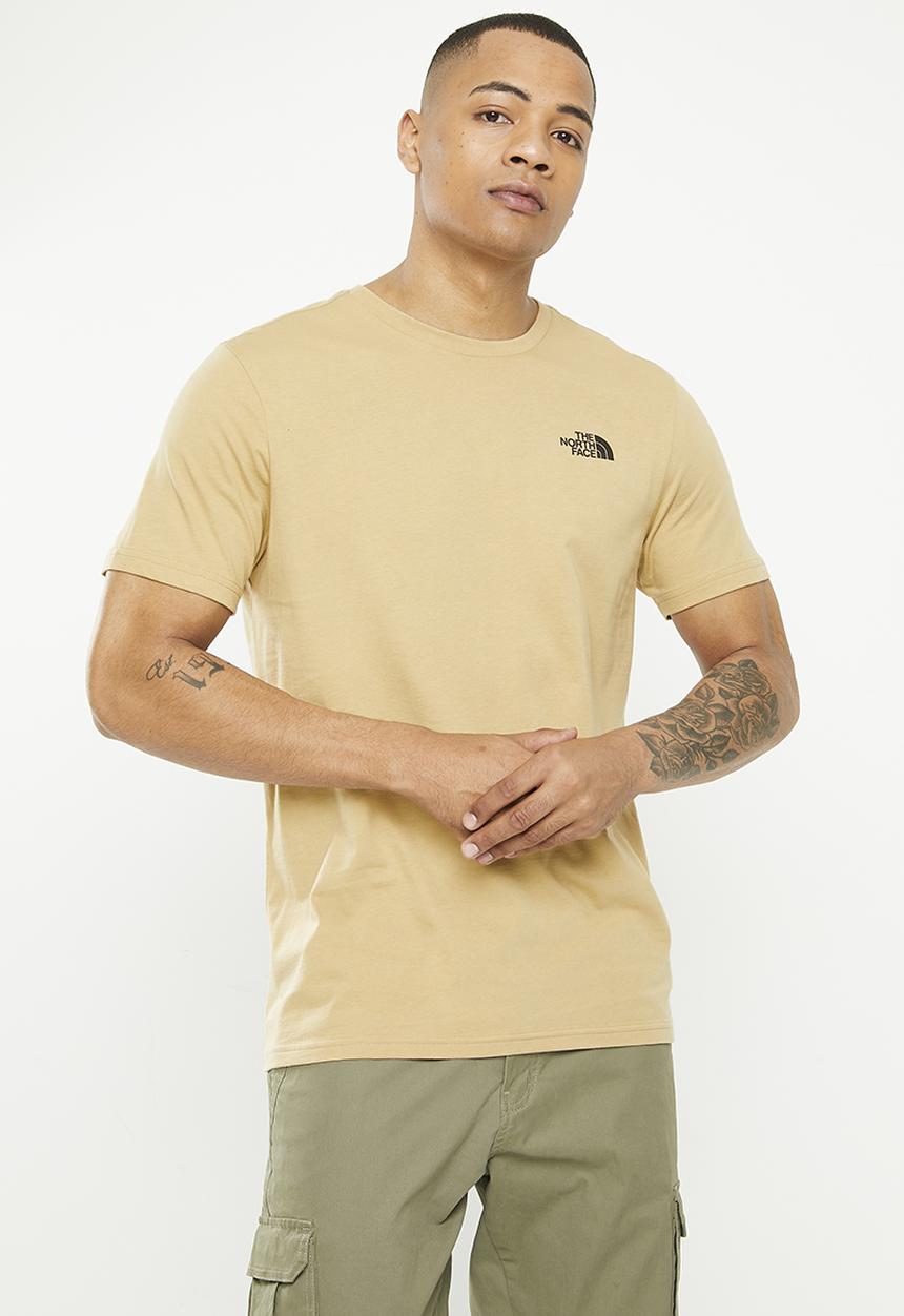 The North Face - M short sleeve simple dome tee - khaki stone