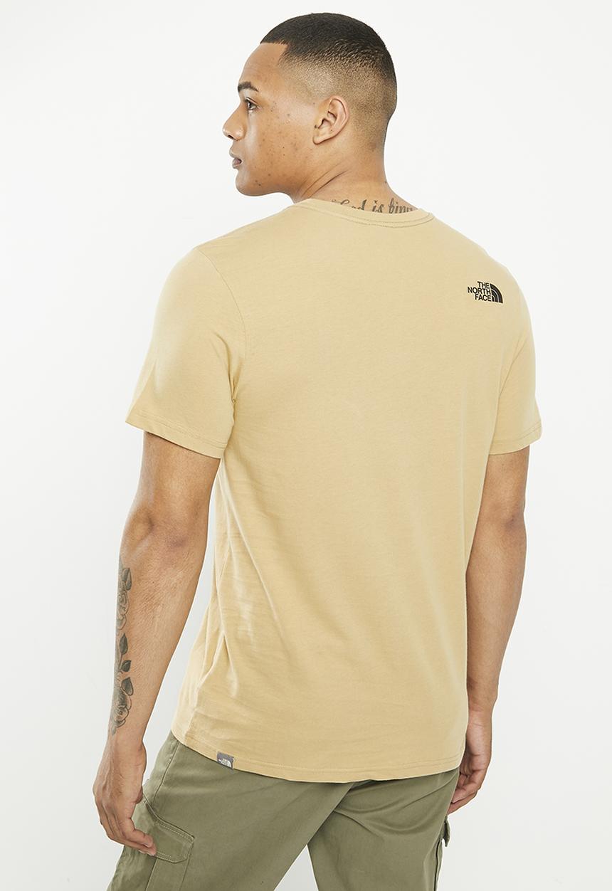 The North Face - M short sleeve simple dome tee - khaki stone