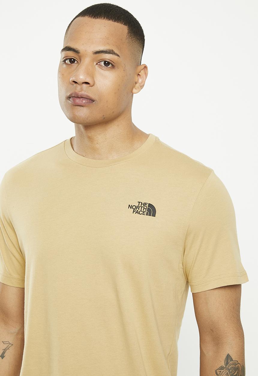 The North Face - M short sleeve simple dome tee - khaki stone