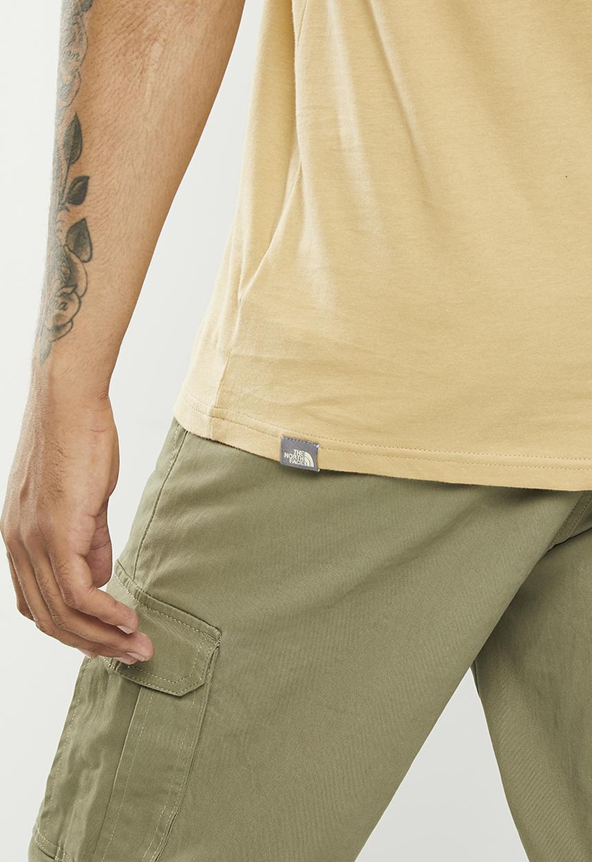 The North Face - M short sleeve simple dome tee - khaki stone