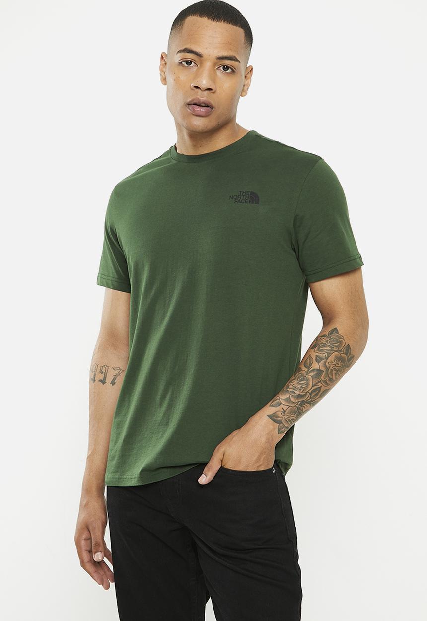 The North Face - M short sleeve simple dome tee - pine needle 