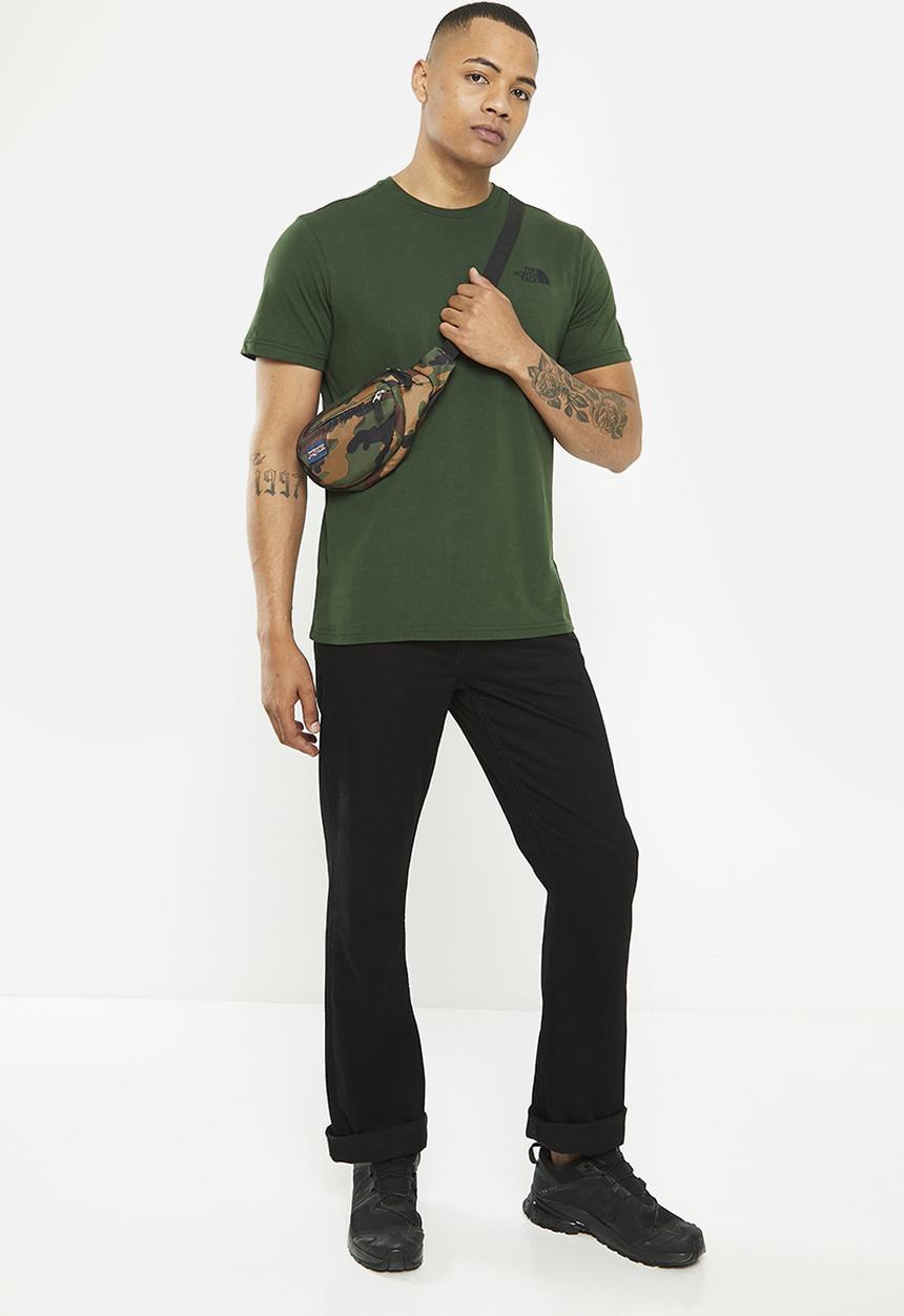 The North Face - M short sleeve simple dome tee - pine needle 