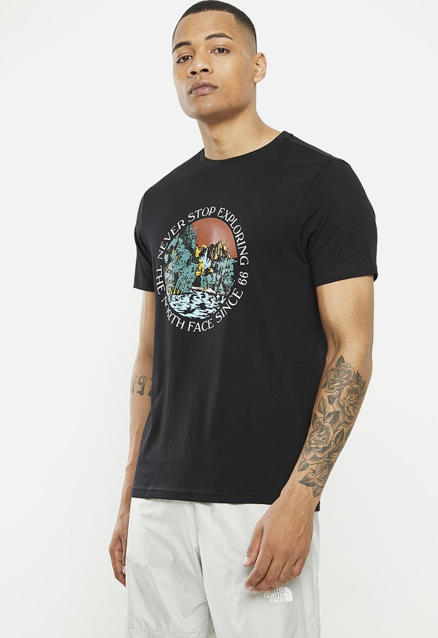 The North Face - M short sleeve graphic tee - black